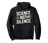 La Scienza Non Fa Silenzio sostenitore di Questo attivismo scientifico Felpa con Cappuccio