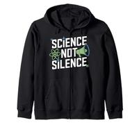 La Scienza Non Fa Silenzio sostenitore di Questo attivismo scientifico Felpa con Cappuccio