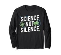 La Scienza Non Fa Silenzio sostenitore di Questo attivismo scientifico Maglia a Manica