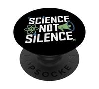 La scienza non fa silenzio sostenitore di questo attivismo scientifico PopSockets PopGrip Adesivo