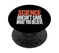 La scienza non si preoccupa di ciò in cui credi affermazione audace PopSockets PopGrip Adesivo