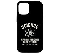 La scienza rende la religione stupida dal XVII secolo Custodia per iPhone 12/12 Pro