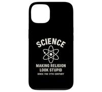La scienza rende la religione stupida dal XVII secolo Custodia per iPhone 13