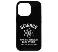 La scienza rende la religione stupida dal XVII secolo Custodia per iPhone 13 Pro
