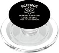 La scienza rende la religione stupida dal XVII secolo PopSockets PopGrip per MagSafe