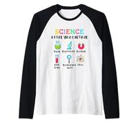 La Scienza Ti Fa incuriosire i Bambini Che imparano Maglia con Maniche Raglan