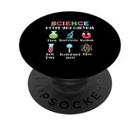 La scienza ti fa incuriosire i bambini che imparano PopSockets PopGrip Adesivo