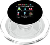 La scienza ti fa incuriosire i bambini che imparano PopSockets PopGrip per MagSafe