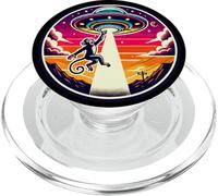 La scimmia ha rapito il rapimento spaziale alieno della navicella spaziale PopSockets PopGrip per MagSafe