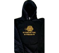 La Scimmia Vede la Scimmi Felpa con Cappuccio Simpatica