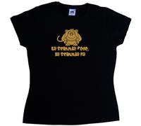 La Scimmia Vede la Scimmia Fa Maglietta Donna Simpatica