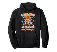 La Scozia Sta chiamando e Devo Andare Scozzese Viaggio Highland Cow Felpa con Cappuccio