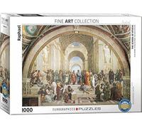 La Scuola Di Atene Raffaello Puzzle Da 1000 Pezzi Di Eurographics 680Mm X 480Mm