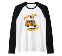 La Scuola è Fuori dalla Mamma - Funny School Start Design Maglia con Maniche Raglan