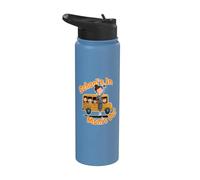 La scuola è fuori dalla mamma - Funny School Start Design Stainless Steel Insulated Water Bottle