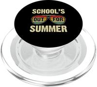 La scuola è fuori per l'estate Occhiali da sole retrò Vacation Vibes PopSockets PopGrip per MagSafe