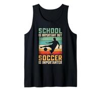 La Scuola è Importante, ma Il Calcio è Un Giocatore Importante Canotta