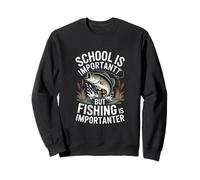La Scuola è Importante, ma la Pesca è Importante Dire Felpa