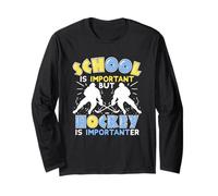 La Scuola è Importante, ma l'hockey è Importante Maglia a Manica