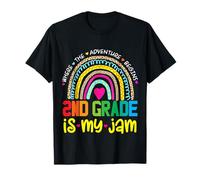 La seconda elementare è la mia marmellata 1 ° Giorno di Insegnante Arcobaleno di 2 ° Grado Maglietta