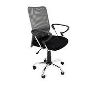 La sedia Spagna Salamanca Sedia da ufficio 51.50x113x63.50 cm grigio