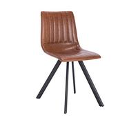 La sedia spagnola Zamora Sedia, Tessuti, Marrone Avvellana, 42 cm (Larghezza) x 52 cm (Profondità) x 81,5 cm (Altezza)