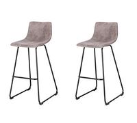 La Sedia Spagola Bilbao Sgabello, Tessuti, Beige, 89 cm (Altezza) x 48,5 cm (Profondità)