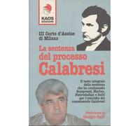 Sentenza Del Processo Calabresi - - 1997