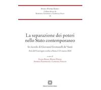La separazione dei poteri nello Stato contemporaneo