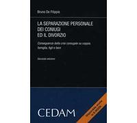 La separazione personale dei coniugi ed il divorzio. Conseguenze della crisi coniugale su coppia, famiglia, figli e beni