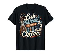 La Settimana del Laboratorio Si svolge sulla Salute pubblica del Laboratorio di Scienza del caffè Maglietta