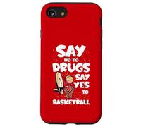 La settimana della squadra del nastro rosso dice di no alla droga dire sì al basket Custodia per iPhone SE (2020) / 7/8