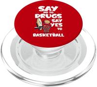 La settimana della squadra del nastro rosso dice di no alla droga dire sì al basket PopSockets PopGrip per MagSafe