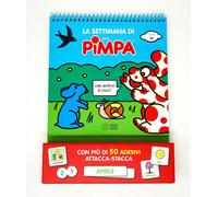 La settimana di Pimpa. Ediz. a colori. Ediz. a spirale. Con Adesivi