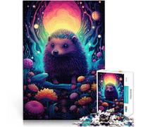 La sfida educativa Art Hedgehog di 1000 pezzi di puzzle per adulti è ideale come regalo per tutta la famiglia per adolescenti dai 14 anni e oltre 26 x 38 cm