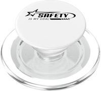 La sicurezza è il mio obiettivo | Regalo della campagna per la Giornata mondiale della sicurezza e della salute PopSockets PopGrip per MagSafe