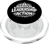 La sicurezza è la leadership in azione | Idea regalo per la sicurezza sul posto di lavoro PopSockets PopGrip per MagSafe