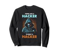 La Sicurezza informatica Pensa Come l'umorismo della Difesa etica degli Hacker Felpa