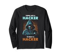 La Sicurezza informatica Pensa Come l'umorismo della Difesa etica degli Hacker Maglia a Manica
