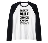 La Sicurezza Non è Solo Una Regola, è Una Scelta Che Fai Ogni Giorno Maglia con Maniche Raglan