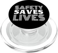 La sicurezza salva vite | La sicurezza prima di tutto | Regalo per la campagna della sicurezza PopSockets PopGrip per MagSafe