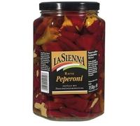 La Siena - Peperoni rossi ripieni di miscela di formaggio fresco 1,55 kg