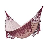 LA SIESTA Bossanova Bordeaux - Amaca classica kingsize in cotone biologico
