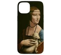 La signora con un ermellino di Leonardo da Vinci (1490) Custodia per iPhone 15 Plus