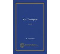 La signora Thompson: un romanzo: Facsimile