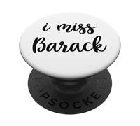La signorina Barack Obama Cool PopSockets PopGrip Adesivo