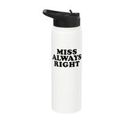 La signorina ha sempre ragione Stainless Steel Insulated Water Bottle