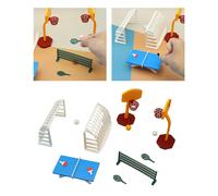 La Simulazione di Attrezzature Sportive per Bambole 1:12 Include Calcio,