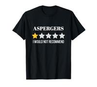 La sindrome di Asperger non raccomanderebbe Asperger Maglietta