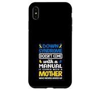 La sindrome di Down arriva con una madre che non rinuncia mai alla mamma T21 Custodia per iPhone XS Max